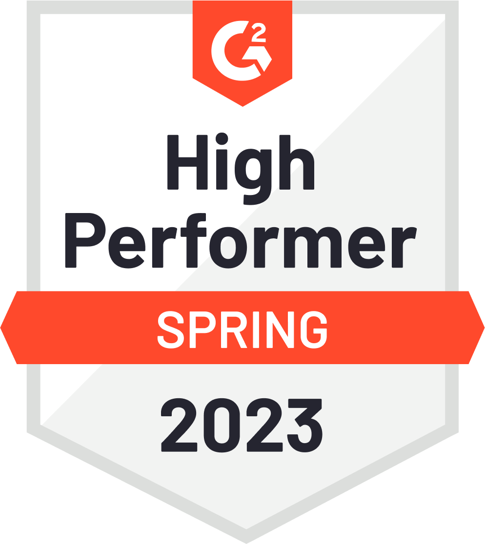 G2 High Performer Spring 2023