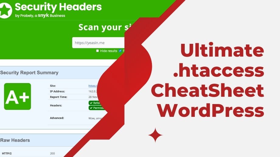 Ultimate .htaccess Cheat Sheet for WordPress